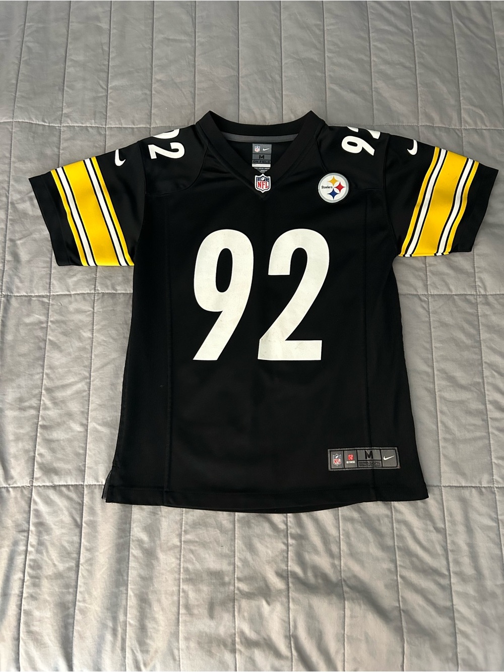 NFL Pittsburgh Steelers Football Jersey- Harrison 92